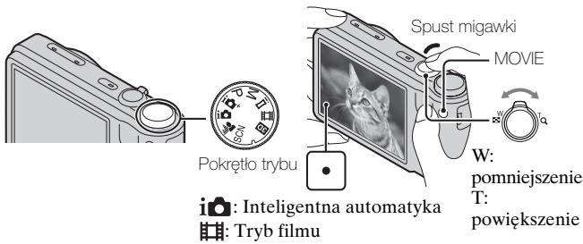 SONY CYBER-SHOT DSC-HX7V - Robienie zdjęć/Nagrywanie filmów - 1