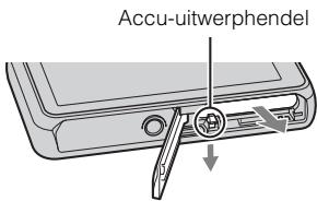 SONY CYBER-SHOT DSC-T110 - De accu eruit halen - 1