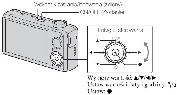 SONY CYBER-SHOT DSC-WX10 - Nastawianie zegara - 1