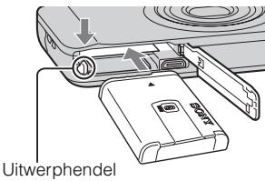 SONY CYBER-SHOT DSC-WX10 - De accu plaatsen - 2