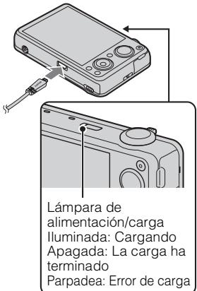 SONY CYBER-SHOT DSC-WX10 - Carga de la batería - 2