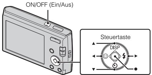 ON/OFF (Ein/Aus) Steuertaste DISP