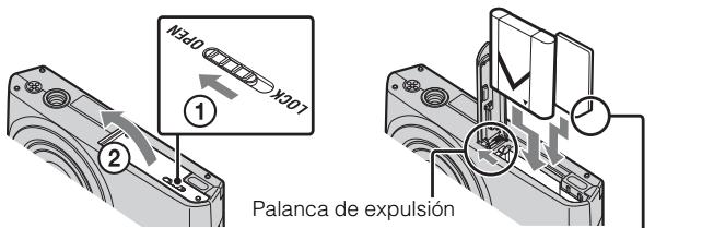 N5u0 X001 ① ② Palanca de expulsión