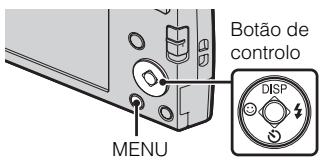 Botão de controlo MENU