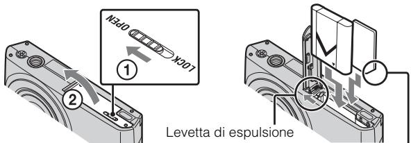 N4x0 X207 ① ② Levetta di espulsione