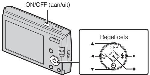 ON/OFF (aan/uit) Regeltoets DISP
