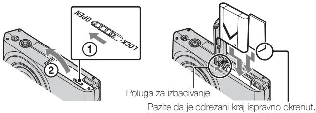 Na20 XJ07 ① ② Poluga za izbacivanje Pazite da je odrezani kraj ispravno okrenut.