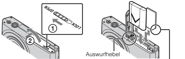 Na0 X207 ① ② Auswurfhebel