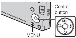 Control button MENU