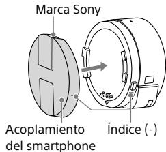 SONY QX100 - Acoplamento de la CAMERA a un smartphone - 1
