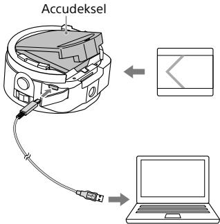 SONY QX100 - De accu opladen - 1