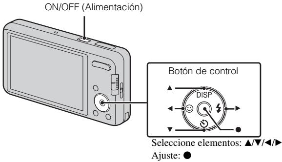 SONY CYBER-SHOT DSC-W570 - Ajuste del reloj - 1