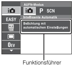 SONY CYBER-SHOT DSC-W570 - Einführung zusätzlicher Funktionen - 2