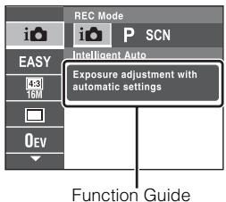 SONY CYBER-SHOT DSC-W570 - Introduction of other functions - 2