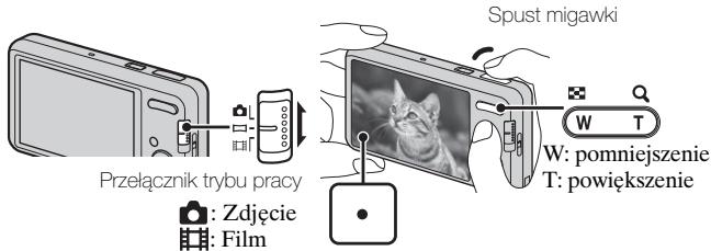 SONY CYBER-SHOT DSC-W570 - Robienie zdjęć/Nagrywanie filmów - 1