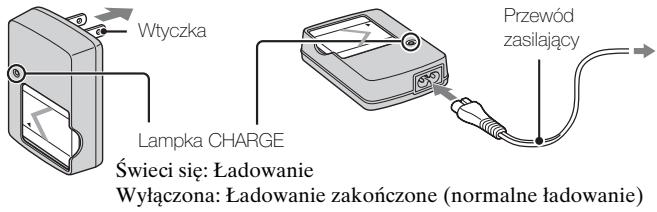 SONY CYBER-SHOT DSC-W570 - Ładowanie akumulatora - 1