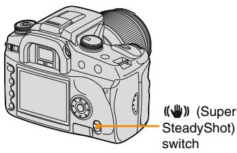 SONY ALPHA DSLR-A100 - Super SteadyShot function - 1