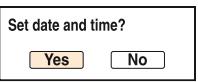 SONY ALPHA DSLR-A100 - Set the clock with the controller. - 2