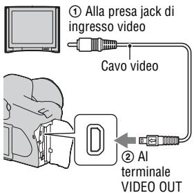 SONY ALPHA 350 - Visualizzazione delle immagini su uno schermo tevisivo - 1