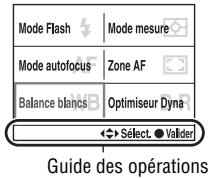 SONY ALPHA 350 - En suivant le guide des opérations, Sélectionnez [Balance blancs] avec /  / sur le pavé de commande, puis appuyez sur le centre pour valider. - 1