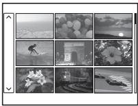 SONY A65 - Per visualizzare la cartella desiderata - 1