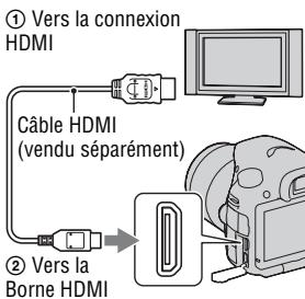 SONY A65 - Visualisation des images sur un téléviseur - 1