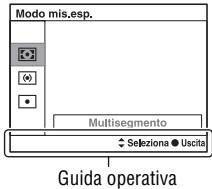 SONY A65 - Seguendo la guida operativa, selezionare ed eseguire la funzione desiderata. - 1