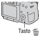 SONY A65 - Cancellazione dell'immagine currentente visualizzata - 1