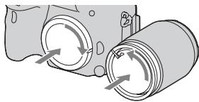 SONY A77 - Pour retirer I'objectif - 2