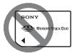 SONY A77 - Remarques sur le « Memory Stick » utilisé avec cet apparéil photo - 2