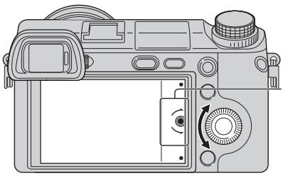 SONY NEX-6B - Selector de controlo - 1