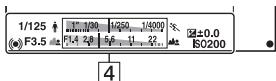 SONY NEX-6B - List des icones sur l'écran LCD - 2