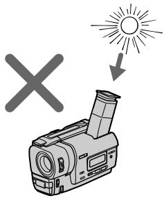SONY CCD-TR317E - MepblnpedocTopoKHOCTn npu yxoJe 3a BndeokamepoJ - 3