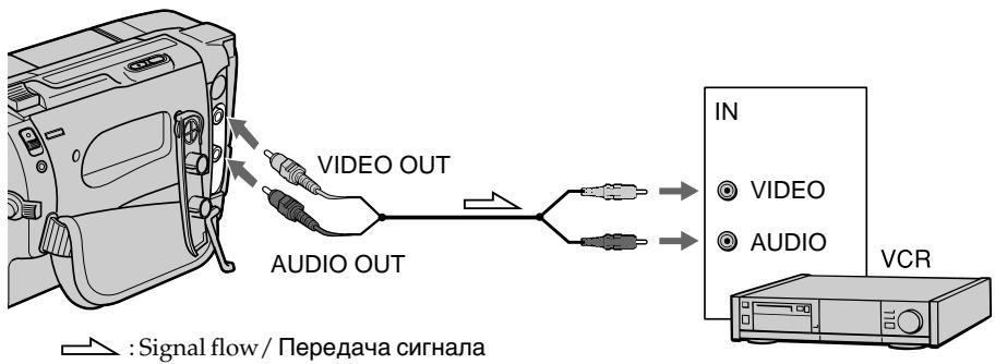 SONY CCD-TR317E - UcnOJIb3OBAHnE CoeINHITeIbHOro Ka6eJyauDIO/BuDeO - 1