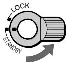 SONY CCD-TR317E - Turn STANDBY to STANDBY. The picture appears in the viewfinder. - 1