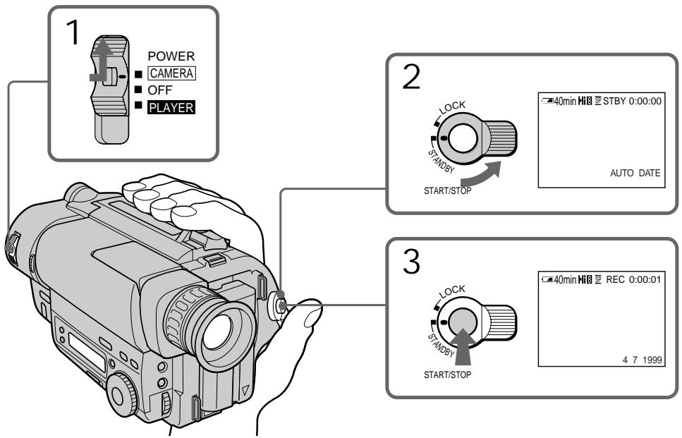 SONY CCD-TR415E - 3a\Pncb c pOMo b U BnDeOKaMepbl - 1