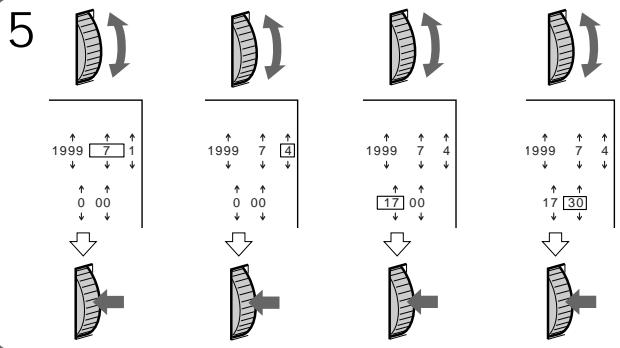 SONY CCD-TR415E - YcTaHOBKa DaTbI N BpeMeHn - 4