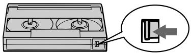 SONY CCD-TR640E - To prevent accidental erasure - 1