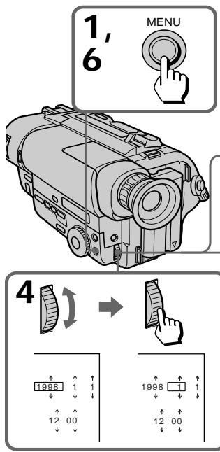 SONY CCD-TR640E - YcTaHOBKa DaTbI IN BpeMeHN - 1