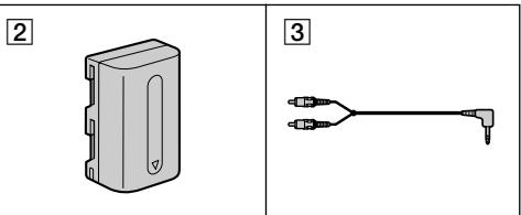 SONY CCD-TR848 - Verónica do acessórios fornecidos - 2