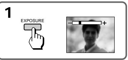 SONY CCD-TRV15E - To return to automatic exposure mode - 1