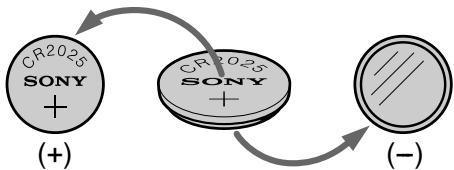 SONY CCD-TRV15E - Примечания к литиевой батарейке - 1