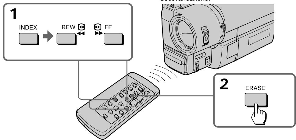 SONY CCD-TRV15E - Erasing an index signal - 1