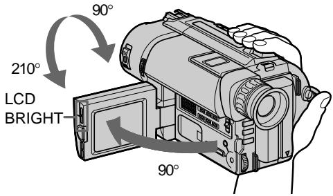 SONY CCD-TRV15E - Shooting with the LCD screen - 1