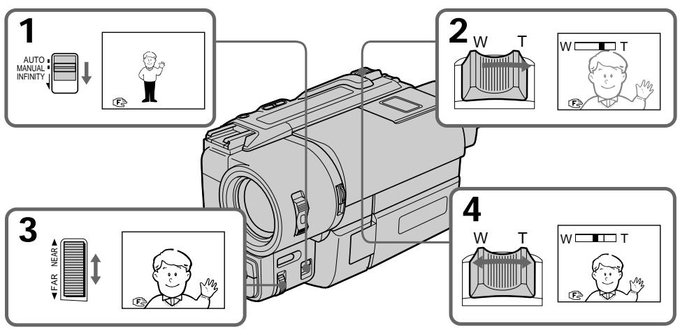 SONY CCD-TRV25 - Focusing manually - 1