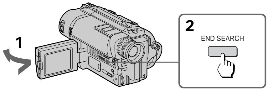 SONY CCD-TRV25 - Searching for the end of the picture - 1