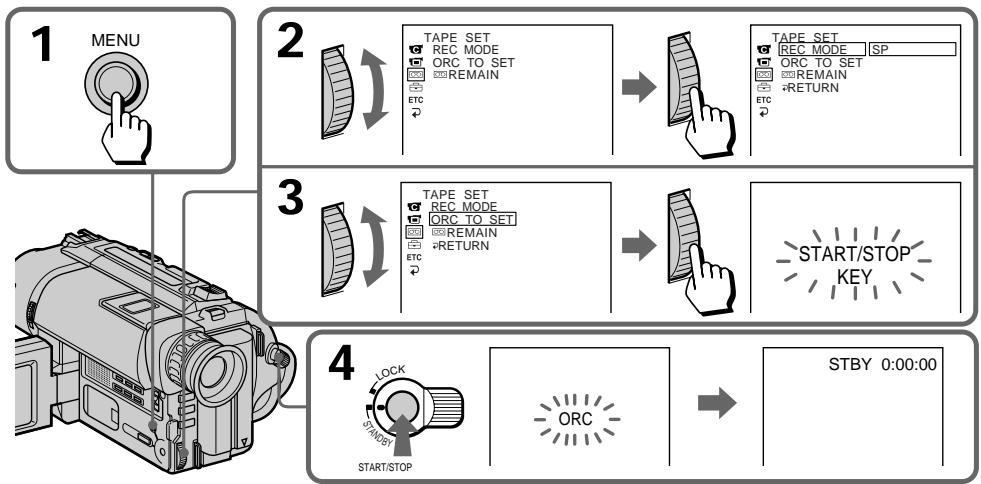 SONY CCD-TRV25 - Optimizing the recording condition - 1