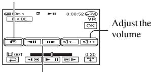 0:00:52 VR OK Adjust the volume 1001 0:20