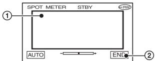 SPOT METER STBY AUTO END
