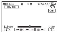 60min DIVIDE 0:00:52 RW VR OK 001 0:20